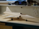 CNC Holzbaukasten F-20 Tigershark M 1:11 für WEMOTEC Mini Fan Evo