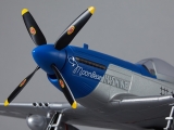 DERBEE P-51D Mustang Warbird PNP blau - 75cm