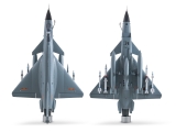 FMS J-10 EDF 64mm Impeller Jet PNP grau - 69 cm