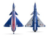 FMS J-10 EDF 64mm Impeller Jet PNP blau - 69 cm
