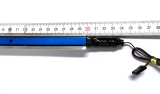 Elektrische Störklappen 300mm (Paar) 4,8 - 8,4V blau eloxiert