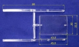 Scale Segler Schiebe Fenster 1:3,5