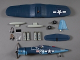 DERBEE F4U Corsair Warbird PNP blau - 75cm