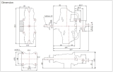 SAITO FG-57TS BENZIN MOTOR 2-ZYLINDER