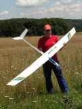 Topmodel Olympic Elektro Segler - 2,3m - ARF - V-Leitwerk