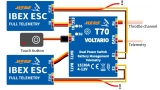 Voltario T70 JR - Der Voltario T70 ist eine digitale Hochleistungs-Doppelbatterie-Weiche mit fortschrittlichen Telemetriefunktionen.