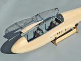 Segelflugmodell Musger Mg-19B / 2933 mm - Lasercut CNC Holzbausatz