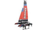 Binary Catamaran Yacht RTR 2.4GHz - Rot 710mm Höhe