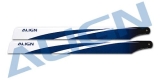 Align 360mm Carbon Hauptrotorblätter, blau