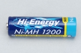 1.2v 1200mAh Ni-MH AA Zelle