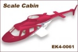Scale Rumpf - Bell 222 für Belt CP