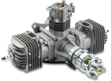 DLE60 60ccm Boxer Benzin Motor incl. Elektronischer Zündung