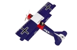 Super Flying Model Fokker DVII EP ARTF Teal 1200mm