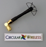 Team-Black-Sheep TBS FPV Antenne 5.8 Ghz Circular Wireless (SPW) RP-SMA