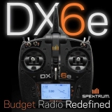 Spektrum DX6e 6 Kanal DSMX Fernsteuerung solo Sender