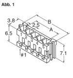 Balancer Buchse EH für 11,1V Akkus 4 Pol