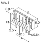 Balancer gegenstück (Stecker) EH für 18,5V Akkus 6 Pol