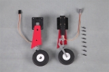 FMS Futura Ersatz 80MM FUTURA MAIN LANDING GEAR SYSTEM RED