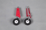 FMS Futura Ersatz 80MM FUTURA MAIN LANDING GEAR SET RED