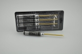 Sechskantschlüsselsatz, 4 tlg. Hex screw driver/Runder Griff