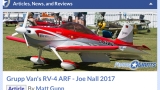 42% VAN's Aircraft RV4 2587mm ARF (mit 4 Servo GM735MD)