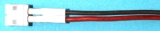 0,25 mm² Silikon rt/sw,30 cm, lose Gegenkabel zu E-flite Minilipo Blade mCPX - Made in Germany -