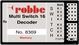 Robbe Multi-Switch 16 Decoder Memory - F-SERIE