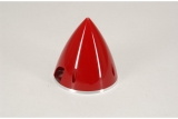 Irvine Spinner 89mm - Rot - mit Alu Rückplatte