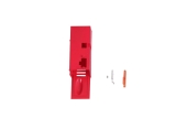 FMS 90mm Super Scorpion Ersatz Front Landing Gear Door - ROT