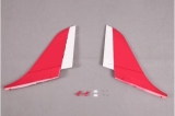 FMS 90mm Super Scorpion Ersatz Seitenruder ROT