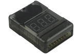 LiPo-Checker | 1-8s | im Gehäuse | einstellbar - Warnfunktion