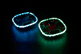 Udi Neon Blau 2.4GHz LED-Drohne - 150mm - incl. Headless-Modus