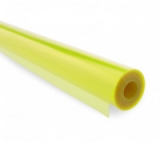 Bay-Tec Bügel-Folie - Transparent-Hell-Gelb - Breite 64cm - je m