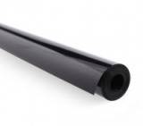 Bay-Tec Bügel-Folie - SCHWARZ - Breite 64cm - je m