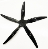 XOAR Carbon Turboprop Propeller 24x23,5" - 5-Blatt