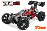Team Magic Buggy B8ER Rot/Schwarz - 1/8 Elektrisch - 4WD Buggy - RTR - 2500kv Brushless Motor - 4S - Wasserdicht