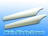 EBL005-W Tuning Blätter untere Ebene weiß Big Lama