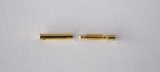 Goldkontakt 1,5 mm 2 paar