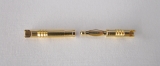 Goldkontakt 2 mm 1 Paar