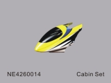 NE4260014 Kabinenhaube (gelb) f. Nine Eagle Solo Pro 1 & Solo Pr