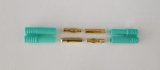 Goldkontakte komplett, 4 mm