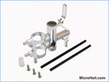 ALU CNC Chassis, Silber, Blade MSR