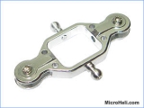 CNC Rotorkopf, silber, Blade MSR