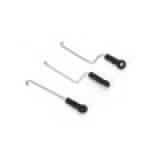 Blade mCP X Servo Pushrod Set with ball link 3 pcs.
