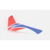 Blade mCP X Red Vertical Fin with Decal