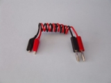 Ladekabel m. Krokodilklemmen