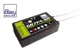 Bay-Tec GR7FA 7 Kanal FASST Komp. 2,4 GHz Empfänger mit integriertem A3X Flugstabilisierungssystem