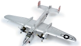 FMS Big Scale B-25 Mitchell silber ARTF 1470mm incl. EZFW V2