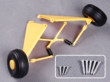 FMS BIG Scale J3 gelb vorderer Landefahrwerksatz