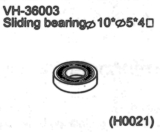 VH-36003 Sliding Bearing 15x5x4